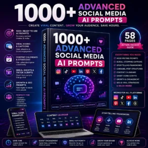 1000+ Advanced Social Media AI Prompts | Viral Content & Growth Prompt Guide for Creators