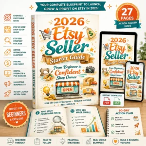 2026 Etsy Seller Starter Guide _ Etsy Business Blueprint _ Etsy SEO & Digital Product Guide PDF